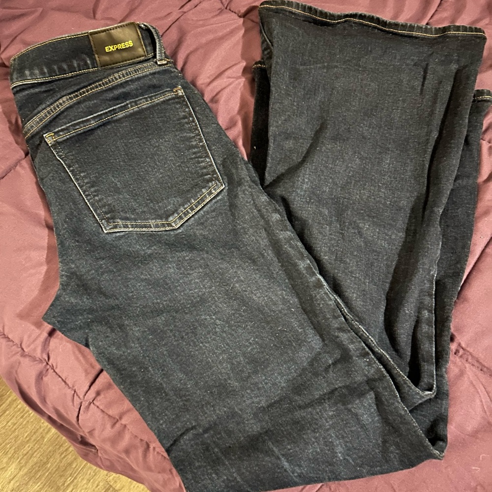 Express Jeans 70’s Flare Midrise Heavy and Warm